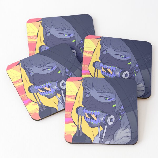 Item preview, Neon Cyberpunk Oni designed and sold by Dan Hanson.