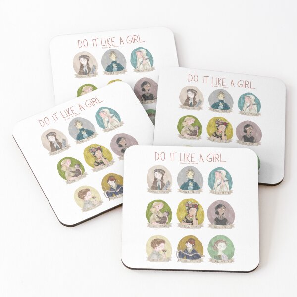 Item preview, Do it like a girl - Strong women in history designed and sold by Dominika Farkašová.