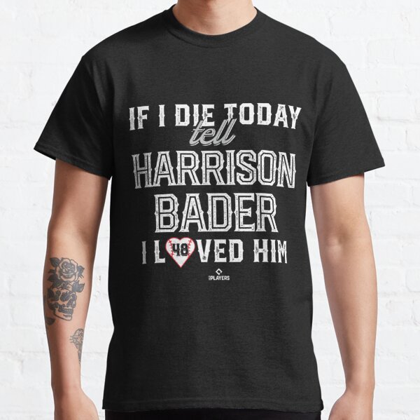 Harrison Bader Name & Number T-Shirt - Navy - Tshirtsedge