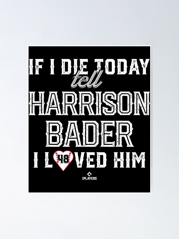 Officially Licensed Harrison Bader Shirt - Make It Bader T Shirts, Hoodies,  Sweatshirts & Merch
