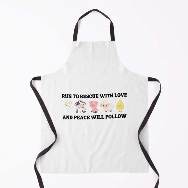 Artikelvorschau, Run to Rescue with love and peace wird folgen entworfen und verkauft von Varerising.