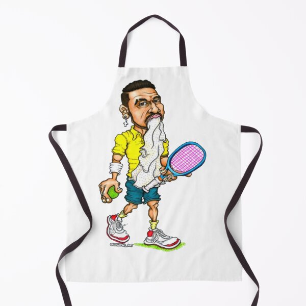 Item preview, Animated Portrait Tennis Nick Kyrgios designed and sold by MichaelDotson1.