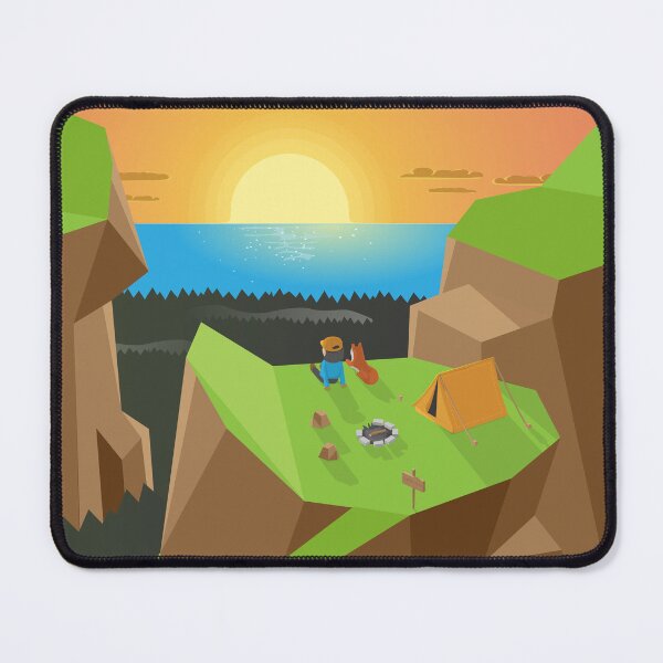 Item preview, Camping With a Dog | View With a Sunrise designed and sold by Teenker.