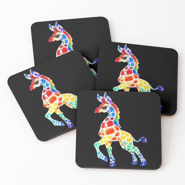 Item preview, Rainbow Giraffe designed and sold by Brooksie Fontaine.