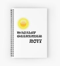 Magaluf logo Spiral Notebook