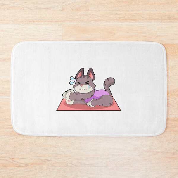 Item preview, Cat at Yoga Fitness designed and sold by Snabdesign84.