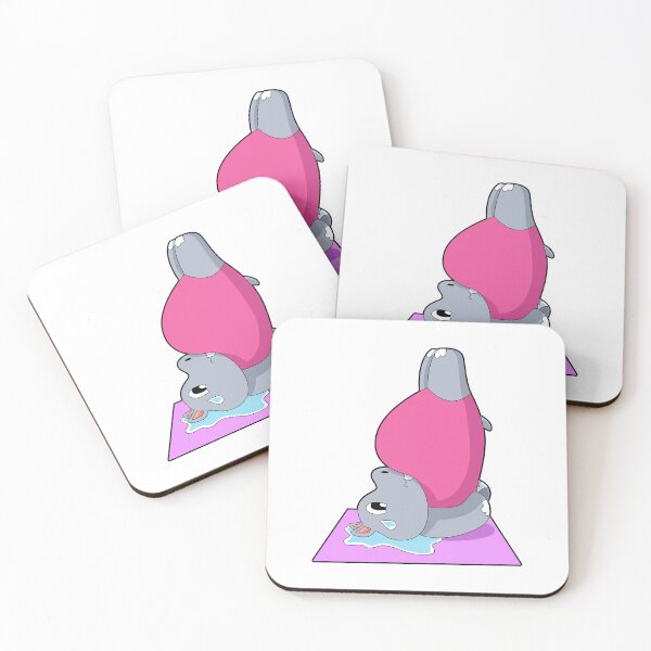 Item preview, Hippo Yoga Fitness Gymnastics designed and sold by Snabdesign84.