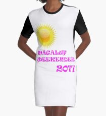 Magaluf weekender 2017 pink Graphic T-Shirt Dress