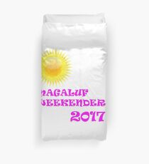 Magaluf weekender 2017 pink Duvet Cover