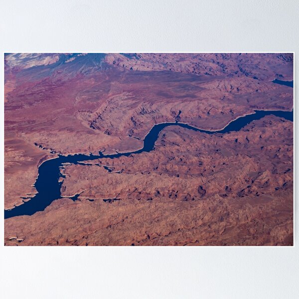 Item preview, Blue Ribbon - The Colorado River Across the Mojave Desert  designed and sold by Georgia Mizuleva.