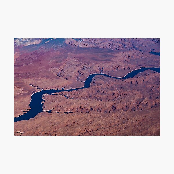 Item preview, Blue Ribbon - The Colorado River Across the Mojave Desert  designed and sold by Georgia Mizuleva.