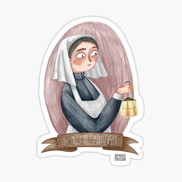 Item preview, Florence Nightingale Strong women in History designed and sold by Dominika Farkašová.