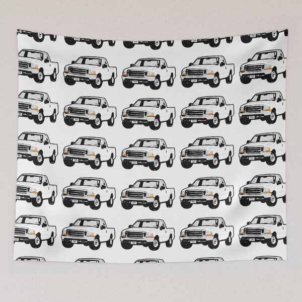 Item preview, White 00s F Truck designed and sold by CoolRide.