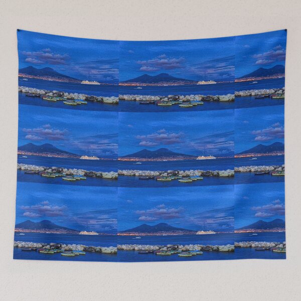 Item preview, Blue Night in Naples - Mediterranean Impressions designed and sold by Georgia Mizuleva.