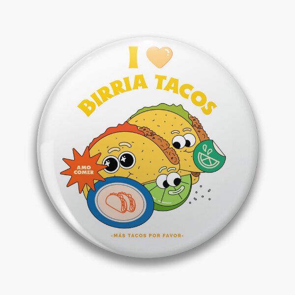 Item preview, I Heart Birria Tacos designed and sold by thesalleyhouse.