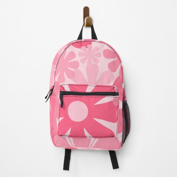Item preview, Retro 60s 70s Flowers - Vintage Style Floral Pattern Pink designed and sold by kierkegaard.