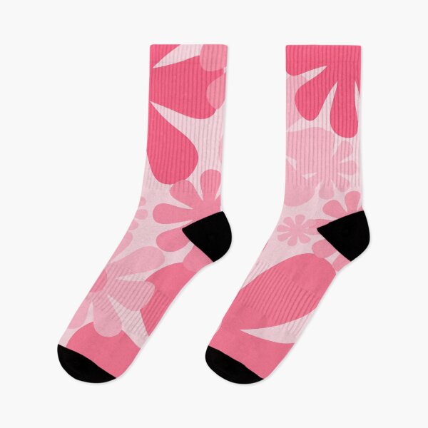 Item preview, Retro 60s 70s Flowers - Vintage Style Floral Pattern Pink designed and sold by kierkegaard.