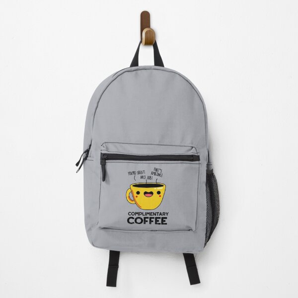 Item preview, Complimentary Coffee Funny Coffee Puns designed and sold by punnybone.