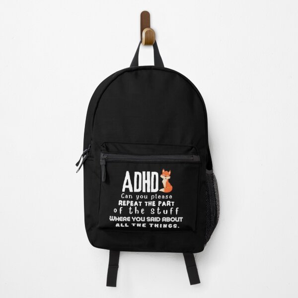 Item preview, ADHD - Can you please repeat the part of the stuff where you said about all the things - Light on Dark - Option G designed and sold by TheBerriesADHD.
