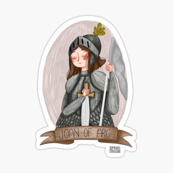 Item preview, Joan of Arc Strong women in History designed and sold by Dominika Farkašová.
