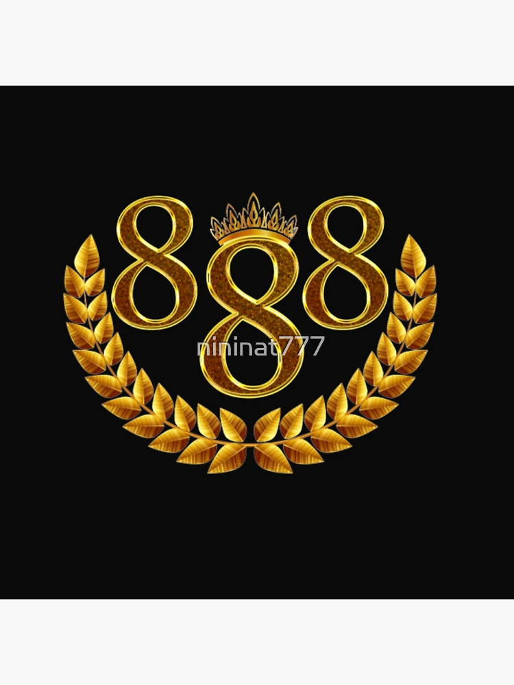 888 Angel Number | Art Print