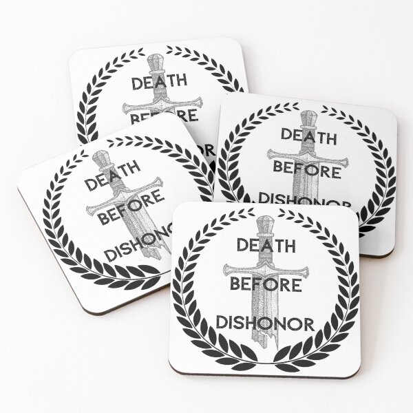Item preview, Death Before Dishonor Laurel Crown  designed and sold by AgeOfHeroes.