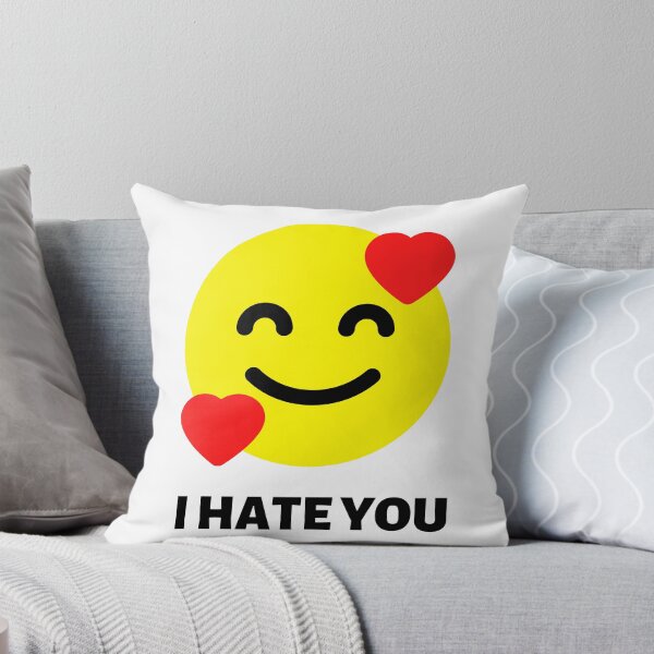 Item preview, I Hate You Emoji | Sarcastic | Funny emoji designed and sold by skidio.