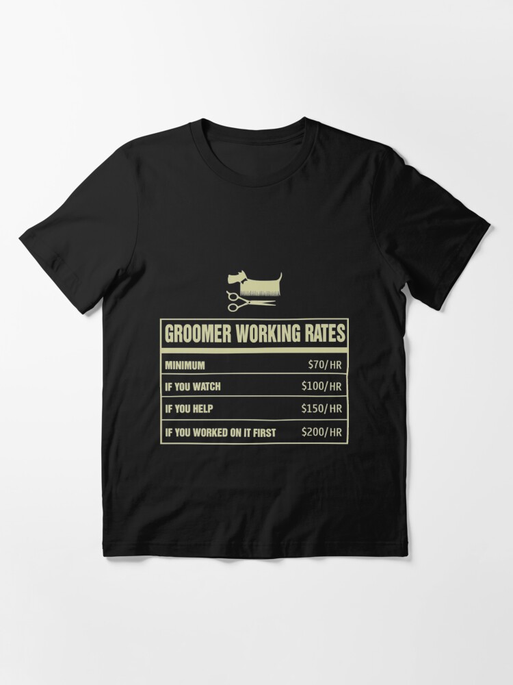 groomer t shirt