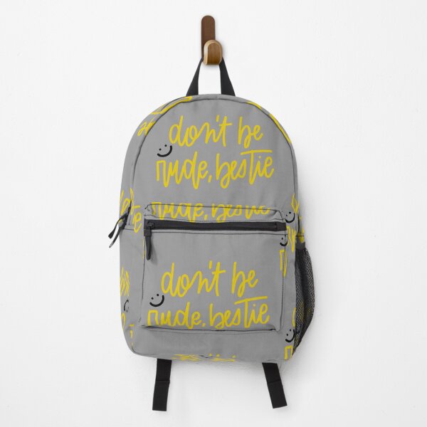 Item preview, don't be rude, bestie designed and sold by Avery Sheridan.
