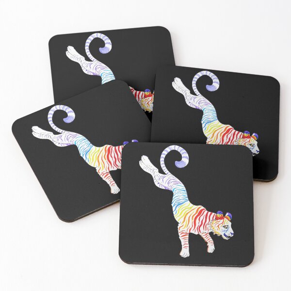 Item preview, Rainbow Tiger 2 designed and sold by Brooksie Fontaine.