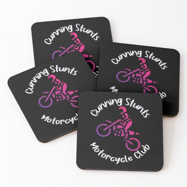 Item preview, Cunning stunts, motorcycle club, comic , motorcycle , off road bikers designed and sold by allycat57.