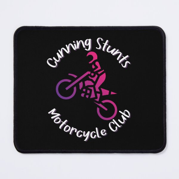Item preview, Cunning stunts, motorcycle club, comic , motorcycle , off road bikers designed and sold by allycat57.