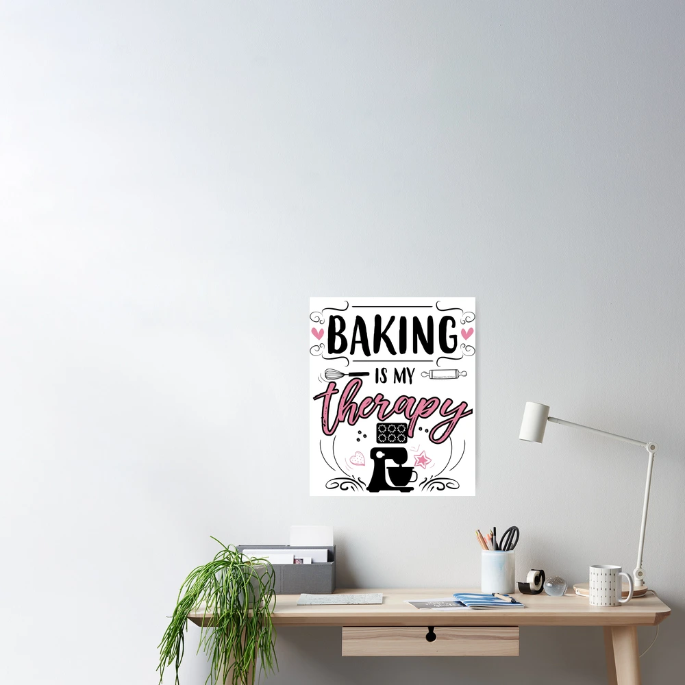 Baking Cooking Poison Your Food Custom Poster, Funny Kitchen Decor