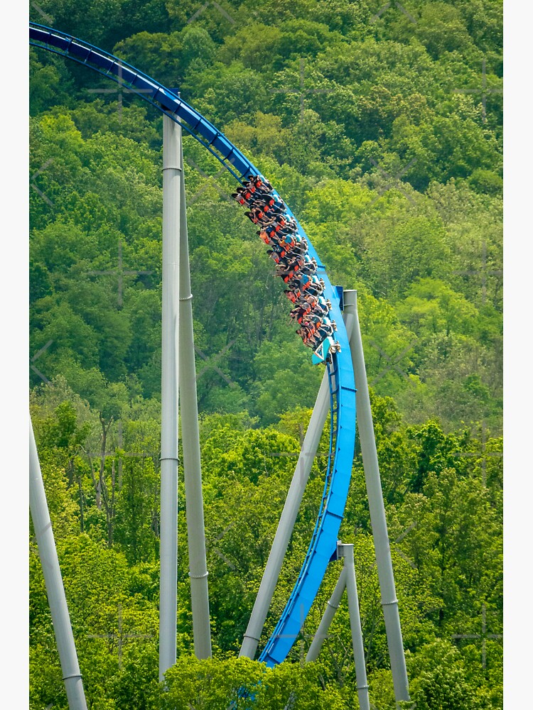 "Orion Roller Coaster, Kings Island" Sticker for Sale by Thrilltography Redbubble