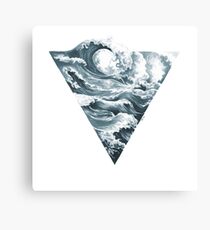 Elemental Alchemy: Water (colour) Canvas Print