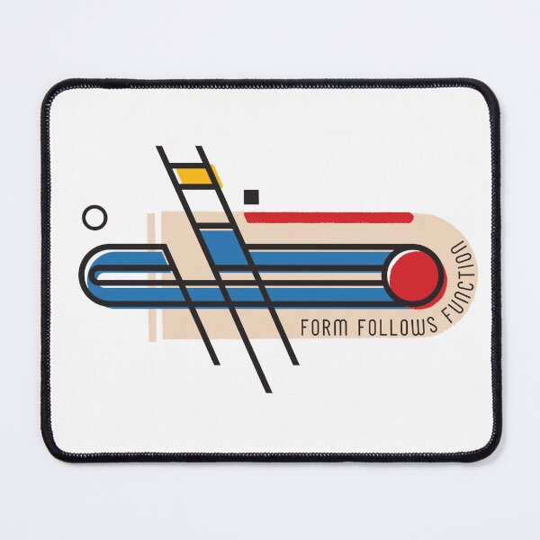 Item preview, Bauhaus Style Art Aesthetic Form Follows Function  designed and sold by SW Longwave.