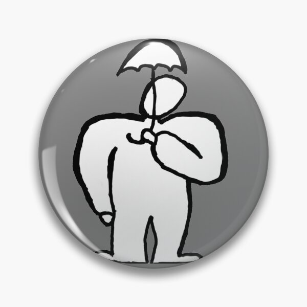 Item preview, Big Monkey man little umbrella drawing  designed and sold by system51.