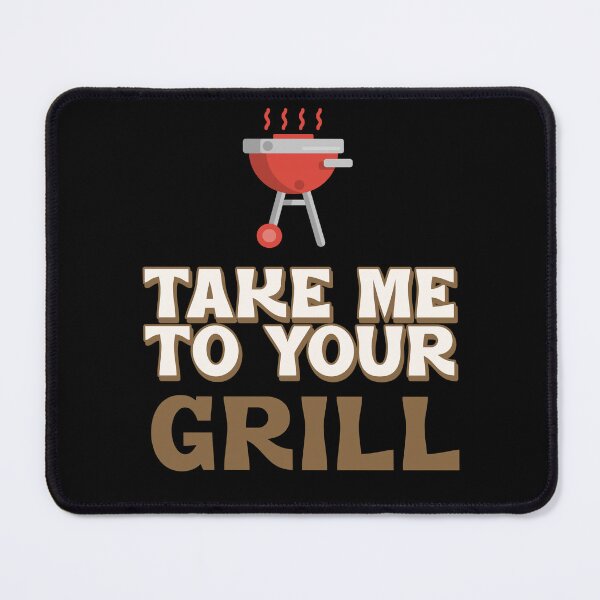 Item preview, Take me to your grill funny bbq apron  designed and sold by BubbleCrumbs.
