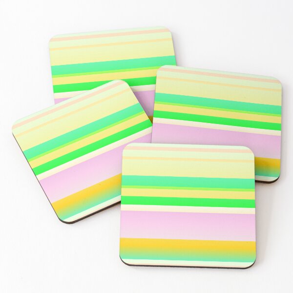 Item preview, Summer colors striped | summer color palette striped designed and sold by lausn.