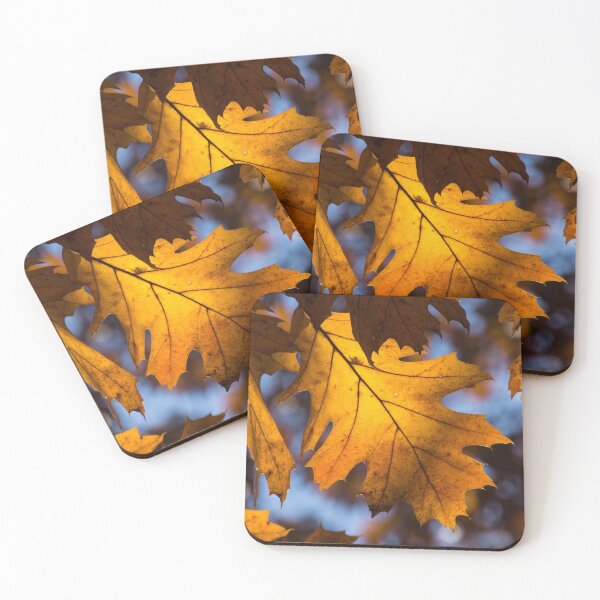 Item preview, Glowing Autumn - Golden Oak Leaf designed and sold by Georgia Mizuleva.