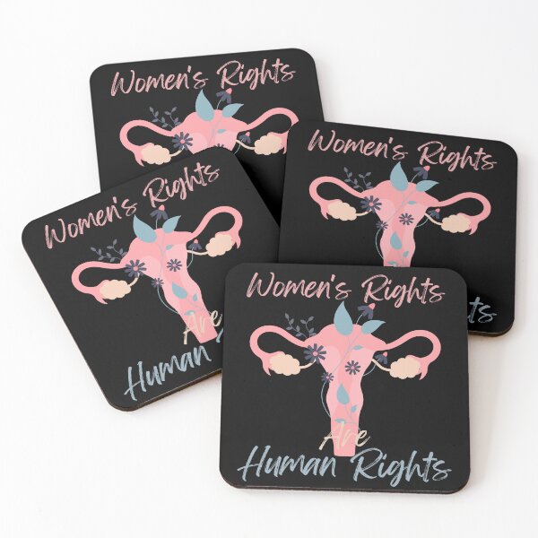 Item preview, Women's Rights Are Human Rights - Pro Choice designed and sold by MacAndMoose.