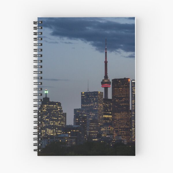 Item preview, Toronto Skyline at Dusk designed and sold by Georgia Mizuleva.