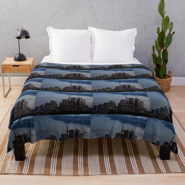 Item preview, Toronto Skyline at Dusk designed and sold by Georgia Mizuleva.