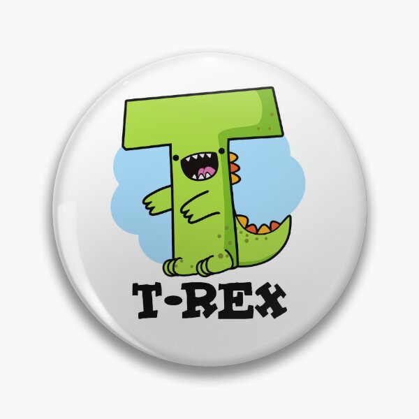 Item preview, T-Rex Alphabet Funny Dinosaur Puns  designed and sold by punnybone.