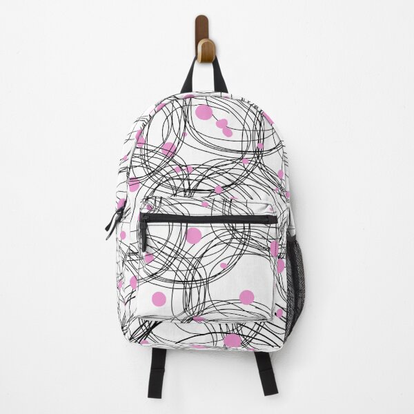 Item preview, Abstract circles with touches of pink color designed and sold by HDpod.
