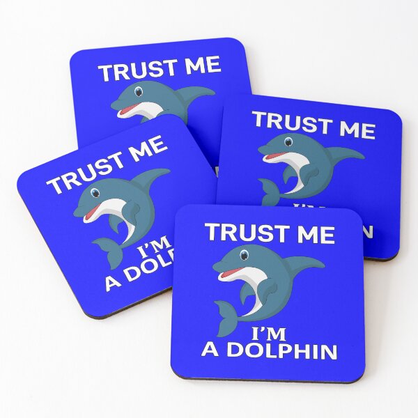 Item preview, Dolphin Design Trust Me I’m A Dolphin designed and sold by fantasticdesign.