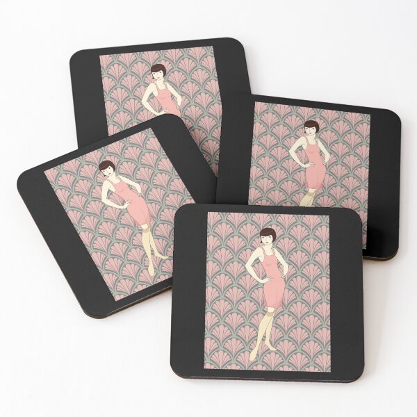 Item preview, Flapper Ready For The New Roaring Twenties 6 Sticker designed and sold by addeoovrteqt.