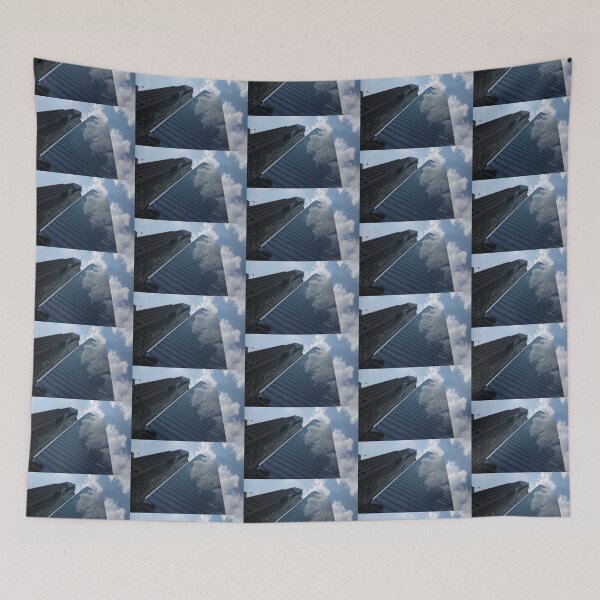 Item preview, Sky and Sky - Toronto Skyscraper Reflecting Fluffy White Clouds designed and sold by Georgia Mizuleva.