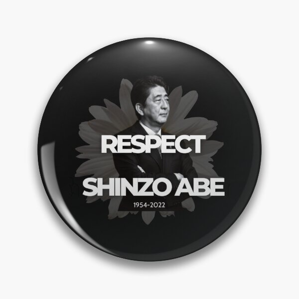Aperçu de l'œuvre Respect Shinzo Abe, Rip 1954 - 2022 créée et vendue par Anavegas.