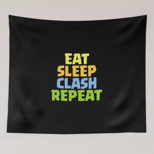 Item preview, Eat Sleep Clash Repeat Classic T-Shirt designed and sold by laureljusjv.